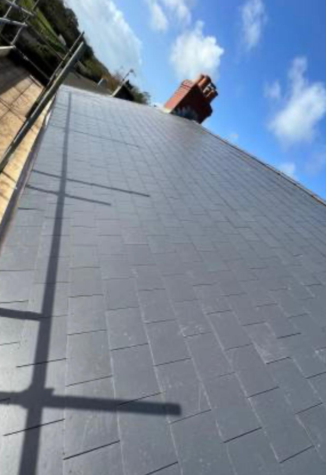 Fibre Cement Slate Roof — roofing work in Dorset