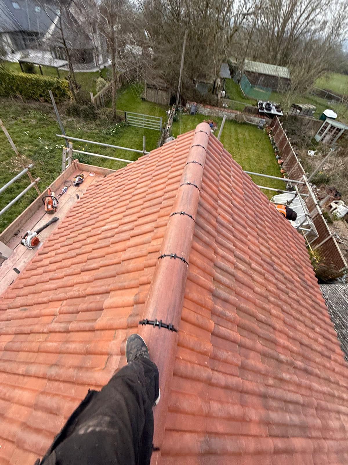 Roof Cleaning in Poole, Dorset — Moss, algae and debris removal that restores appearance and protects your roof.