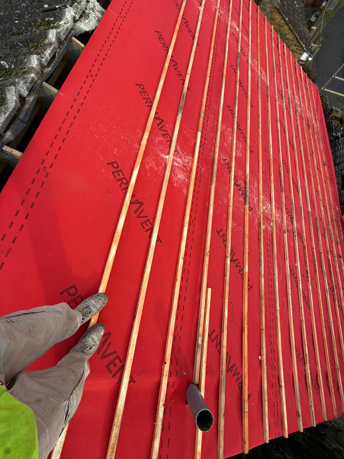 Re-batten & Underlay Upgrade — roofing work in Dorset