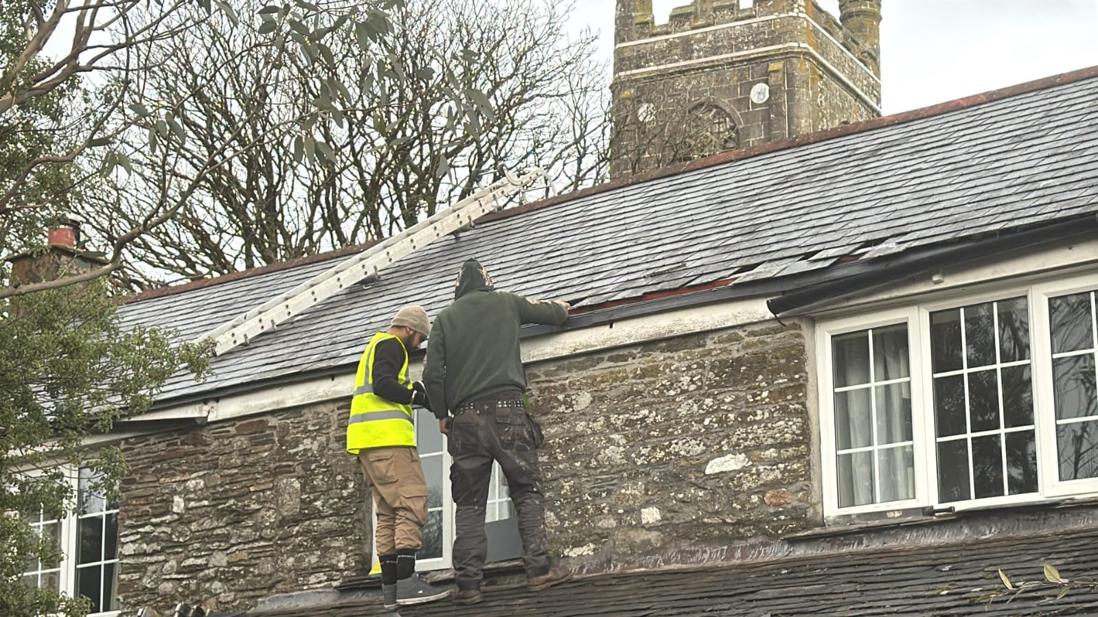 Period Cottage Roof Repairs — roofing work in Dorset