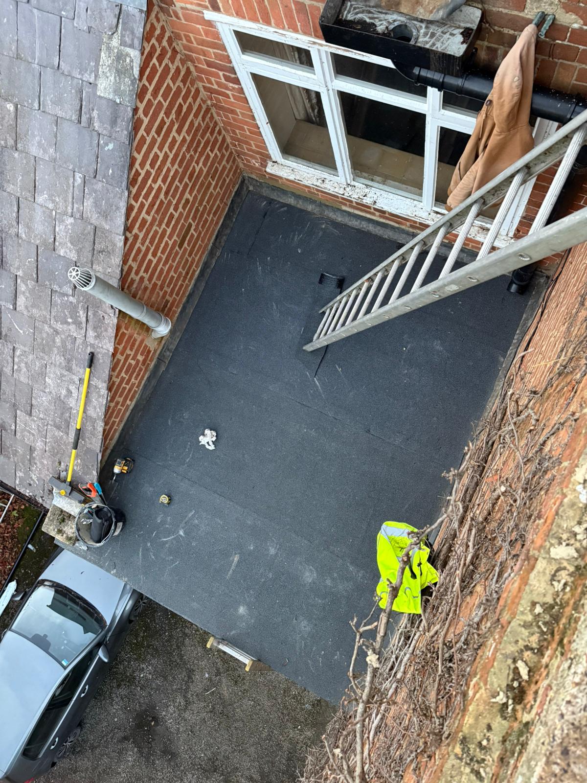 Torch-On Flat Roof Renewal — roofing work in Dorset