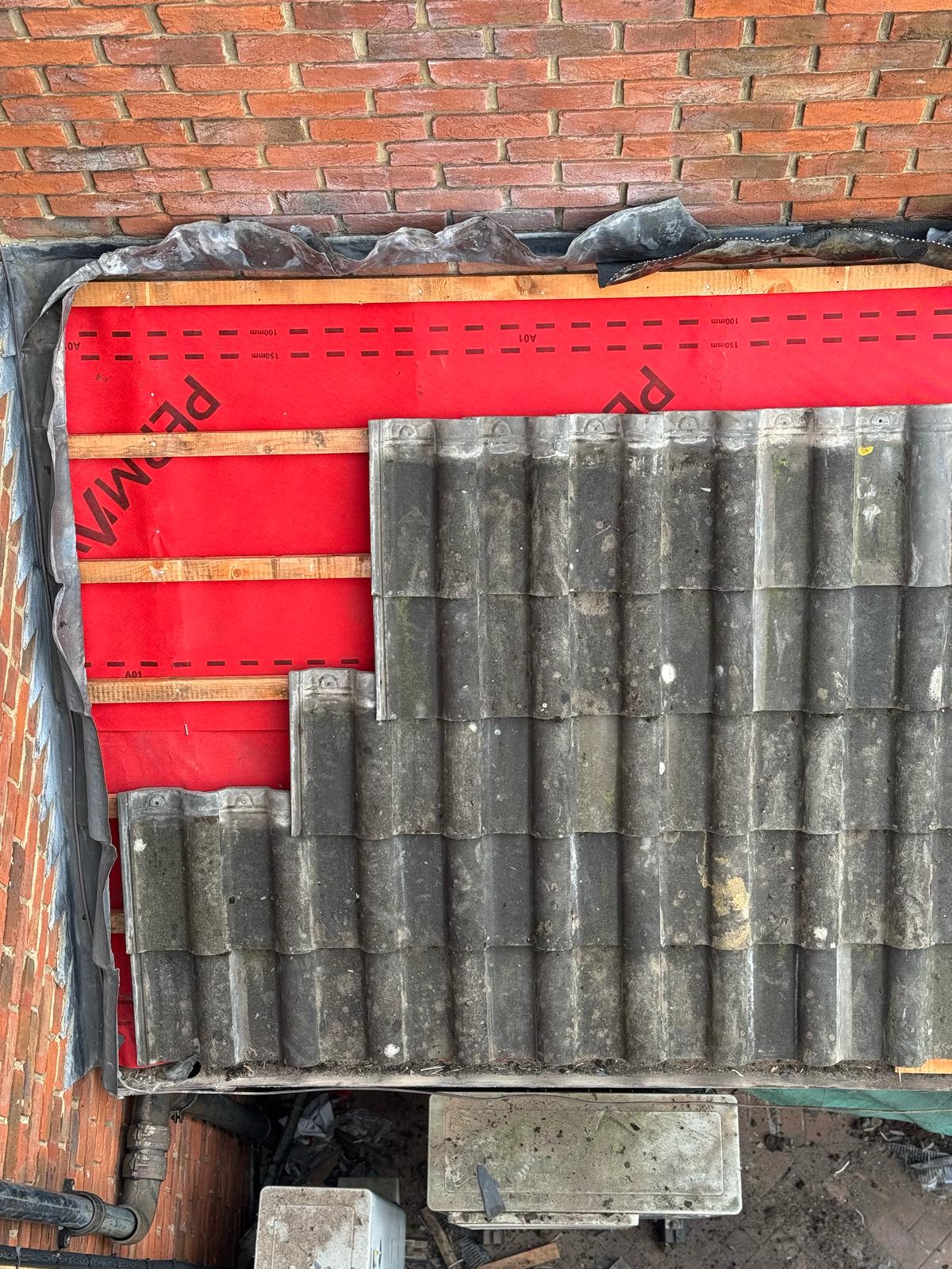 Garage Roof Membrane & Battens — roofing work in Dorset