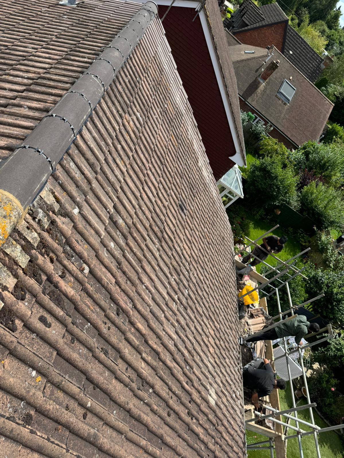Full Roof Strip & Re-tile — Dorset