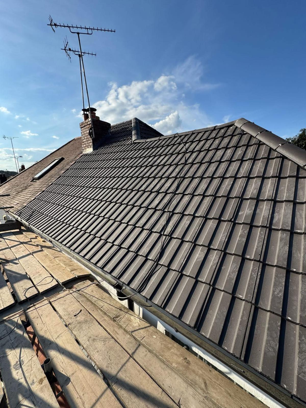 Half-Roof Replacement — roofing work in Dorset