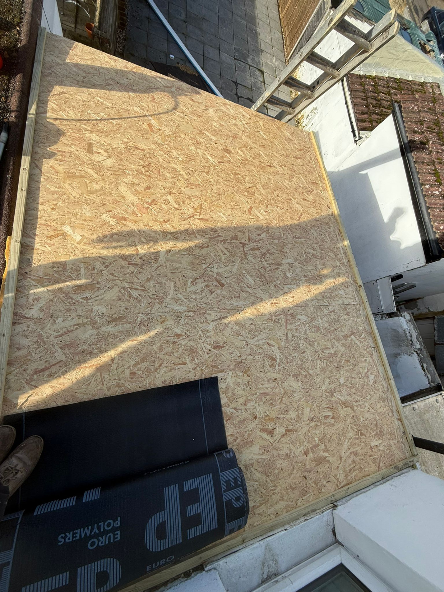 New EPDM Rubber Flat Roof — Dorset