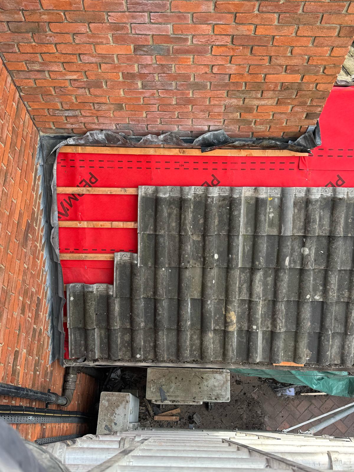 Lead Abutment & Underlay Renewal — roofing work in Dorset