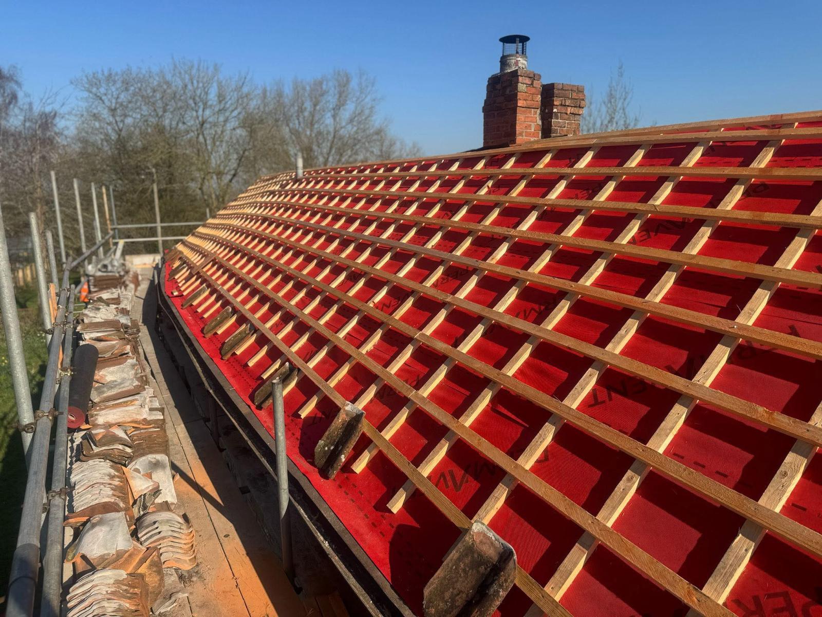 Full Strip & Counter Batten — roofing work in Dorset