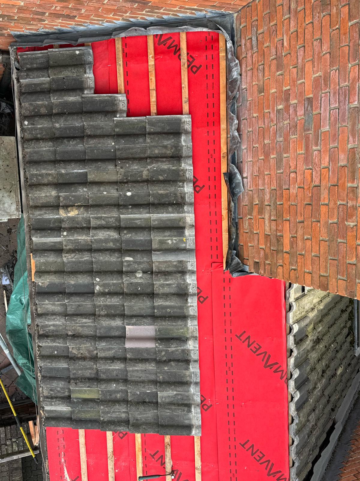 Strip & Re-lay Over Permavent — roofing work in Dorset