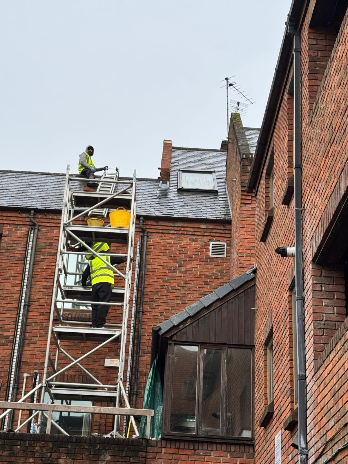 Gutter Clean & Realign — roofing work in Dorset